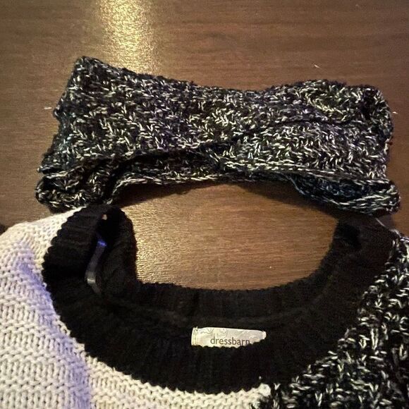 NWOT dressbarn Cowl Neck Sweater - Picture 5 of 7